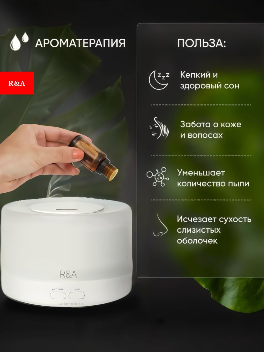 Увлажнитель воздуха R&A RA-U600 белый - ForteMarket Увлажнитель воздуха R&A RA-U600 белый купить,0