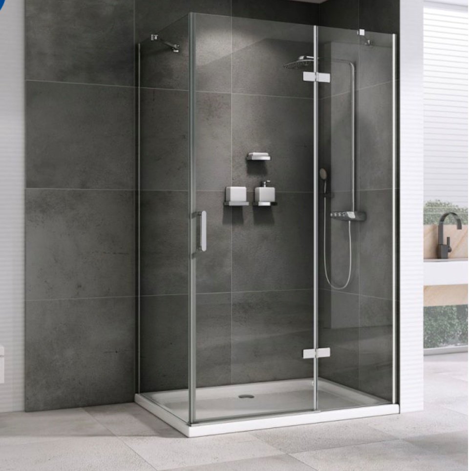 Душевое ограждение Abber двухстенное AG08120-S101, 1000х1950 мм купить,NaN