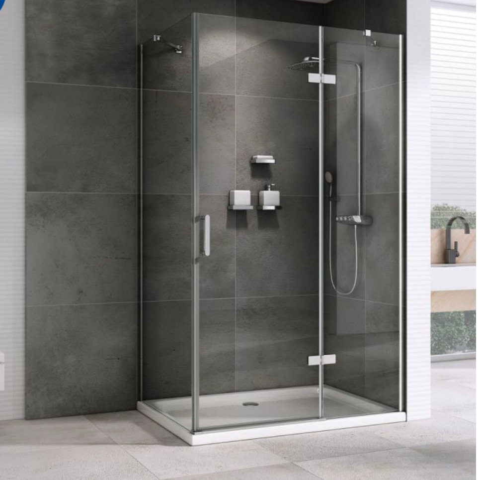 Душевое ограждение Abber двухстенное AG08120-S101, 1000х1950 мм купить,NaN