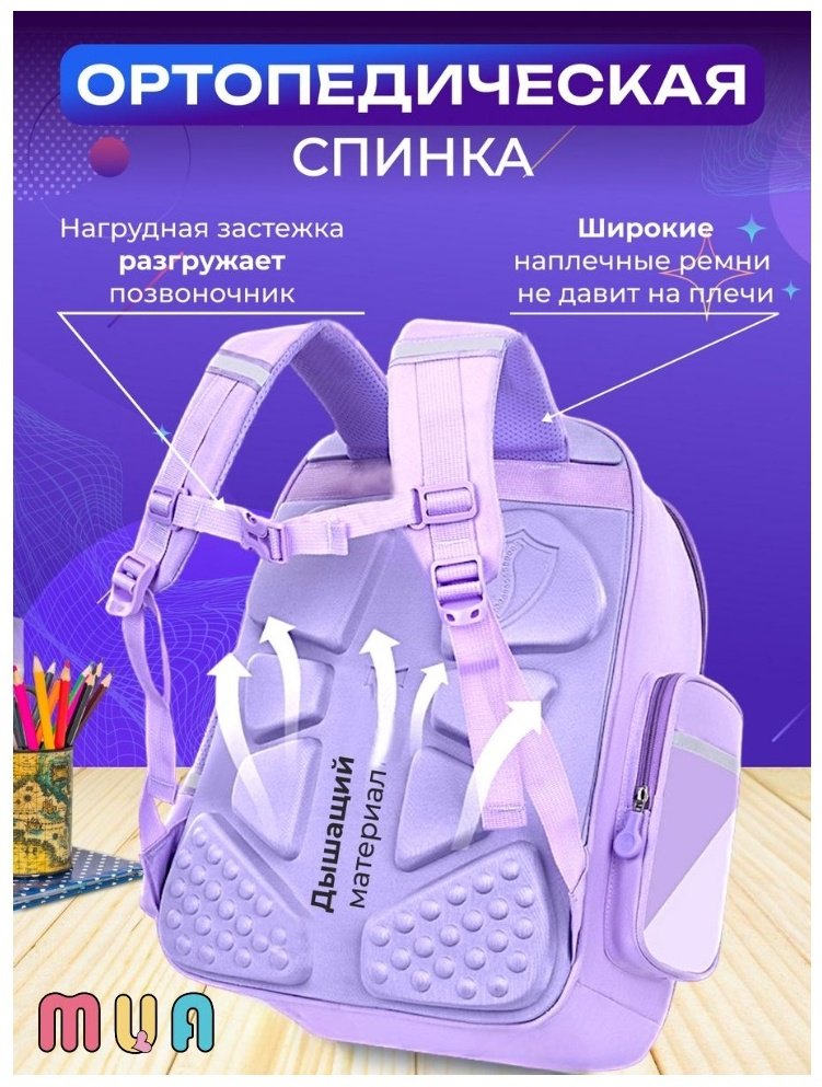 Рюкзак нейлон фиолетовый купить,0