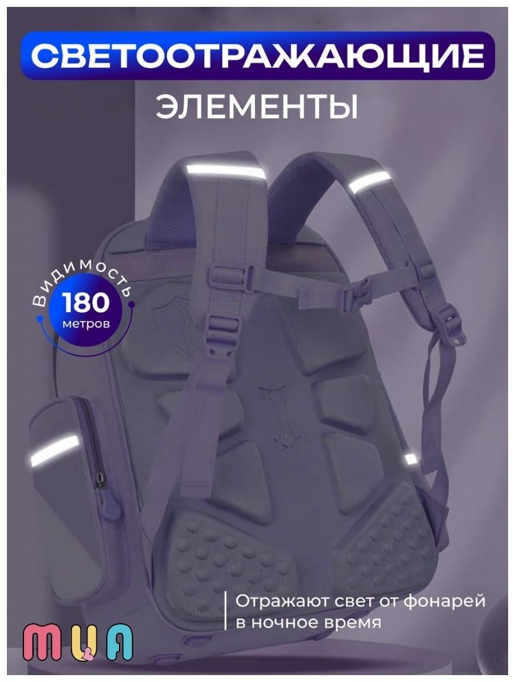 Рюкзак нейлон фиолетовый купить,0