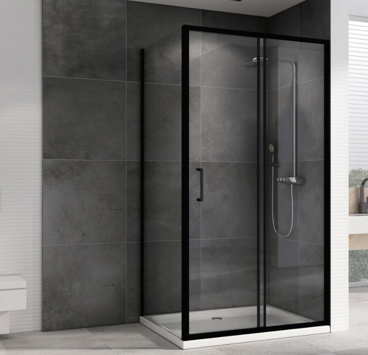 Душевое ограждение Abber двухстенное AG30120B5-S100B5, 1000х1950 мм купить,NaN