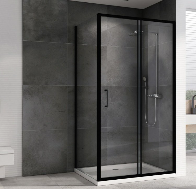 Душевое ограждение Abber двухстенное AG30120B5-S100B5, 1000х1950 мм купить,NaN