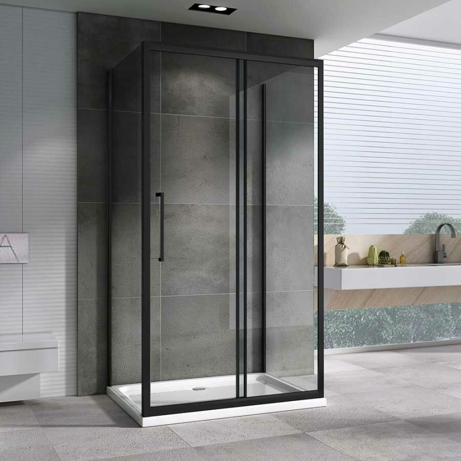 Душевое ограждение Abber двухстенное AG30120BH-S80B-S80B , 1200х1950 мм купить,NaN