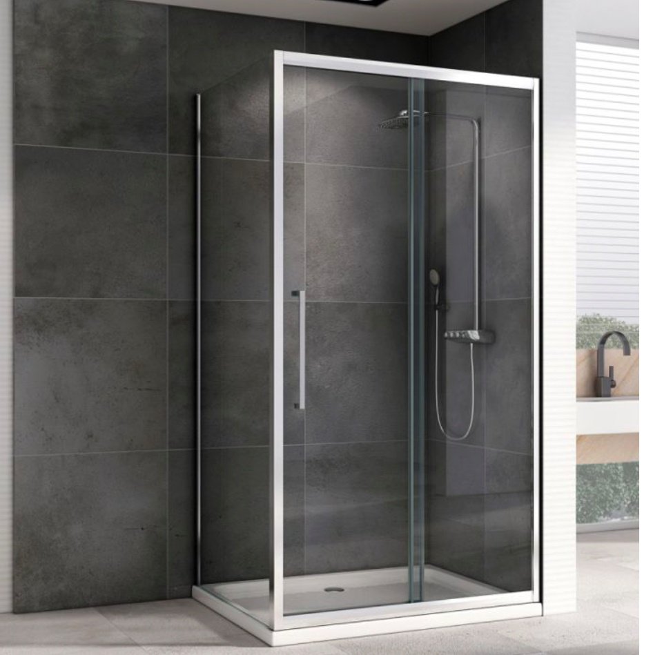 Душевое ограждение Abber двухстенное AG30100H-S70, 700х1950 мм купить,0