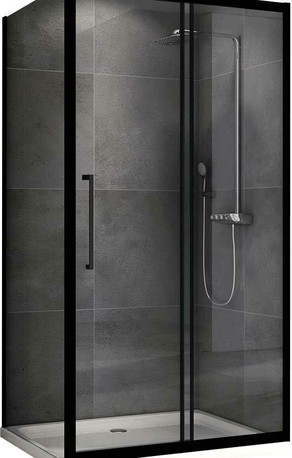 Душевое ограждение Abber двухстенное AG30120BH-S90B-S90B , 1200х1950 мм купить,NaN