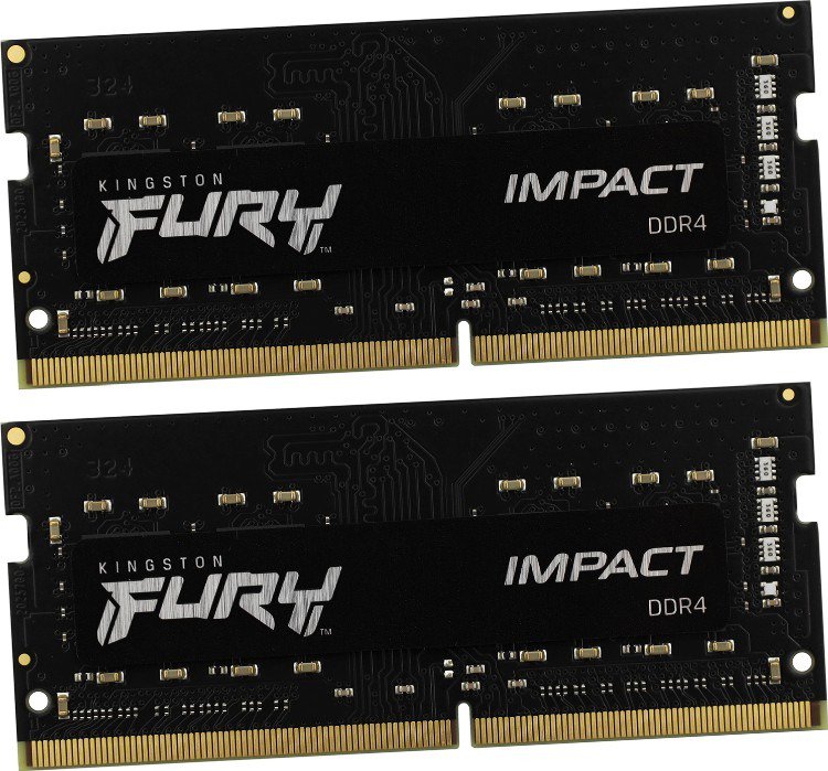 Оперативная память Kingston Fury Impact KF432S20IBK2/16 PC4-25600 2x8Gb
