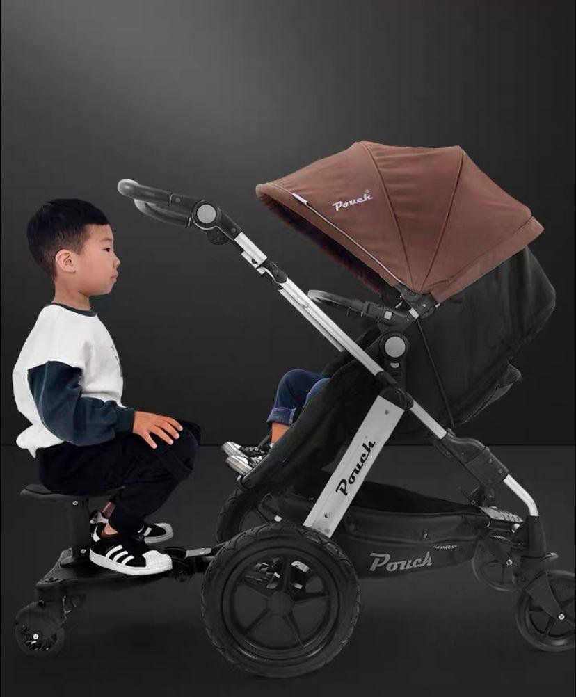 Подножка для второго ребенка для коляски Babysit черный купить,NaN
