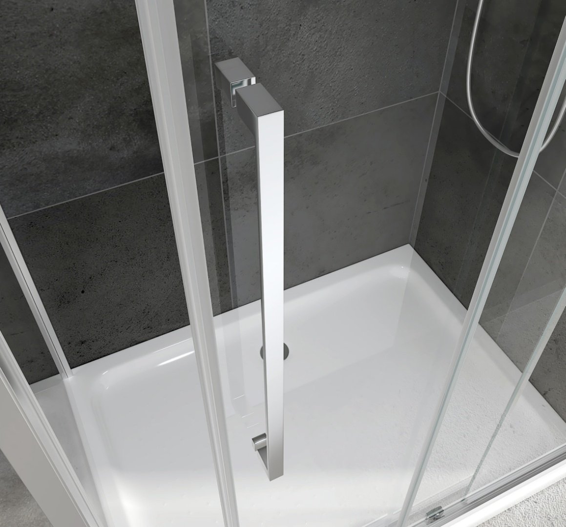 Душевое ограждение Abber двухстенное AG30120H-S60, 600х1950 мм купить,NaN