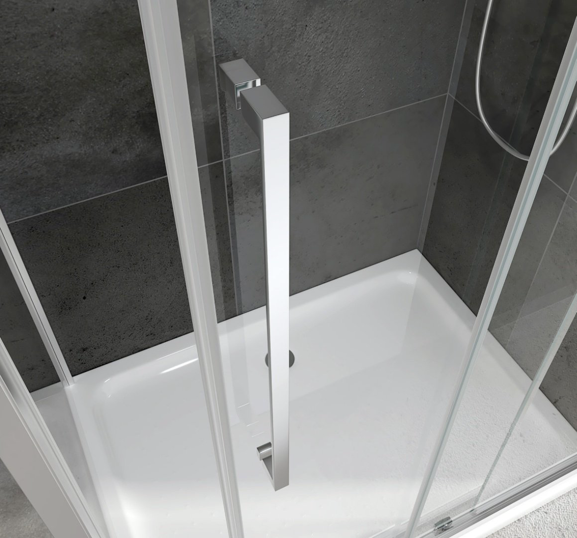 Душевое ограждение Abber двухстенное AG30120H-S60, 600х1950 мм купить,NaN