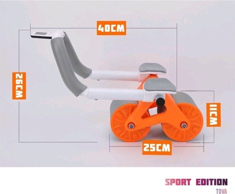 Ролик для пресса Sport Edition оранжевый - ForteMarket Ролик для пресса Sport Edition оранжевый купить,0