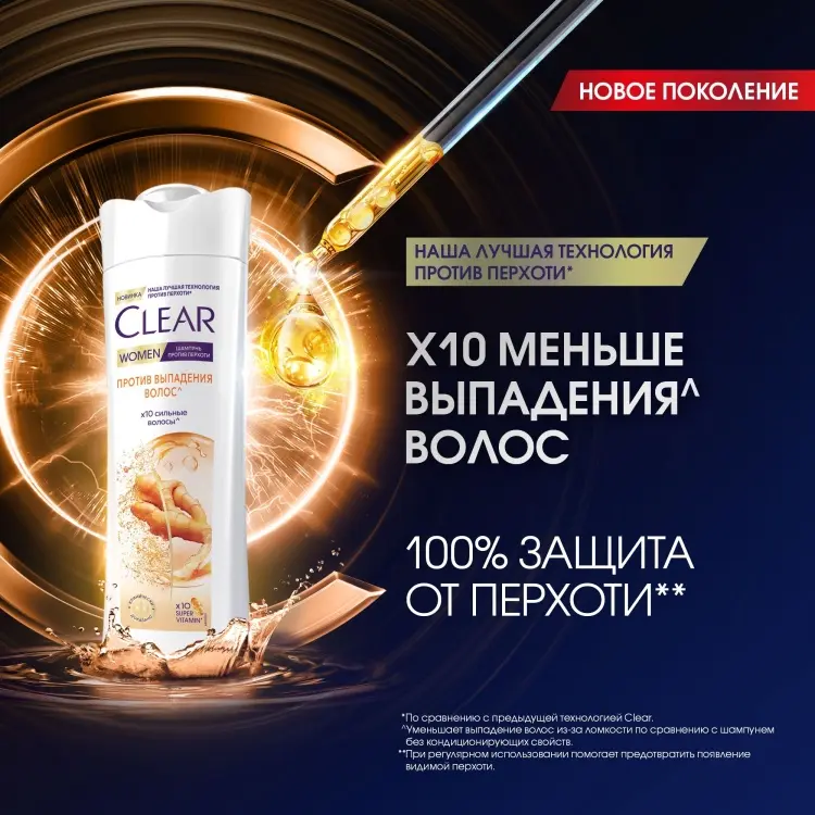 Clear Экстракт имбиря шампунь 380 мл купить,NaN