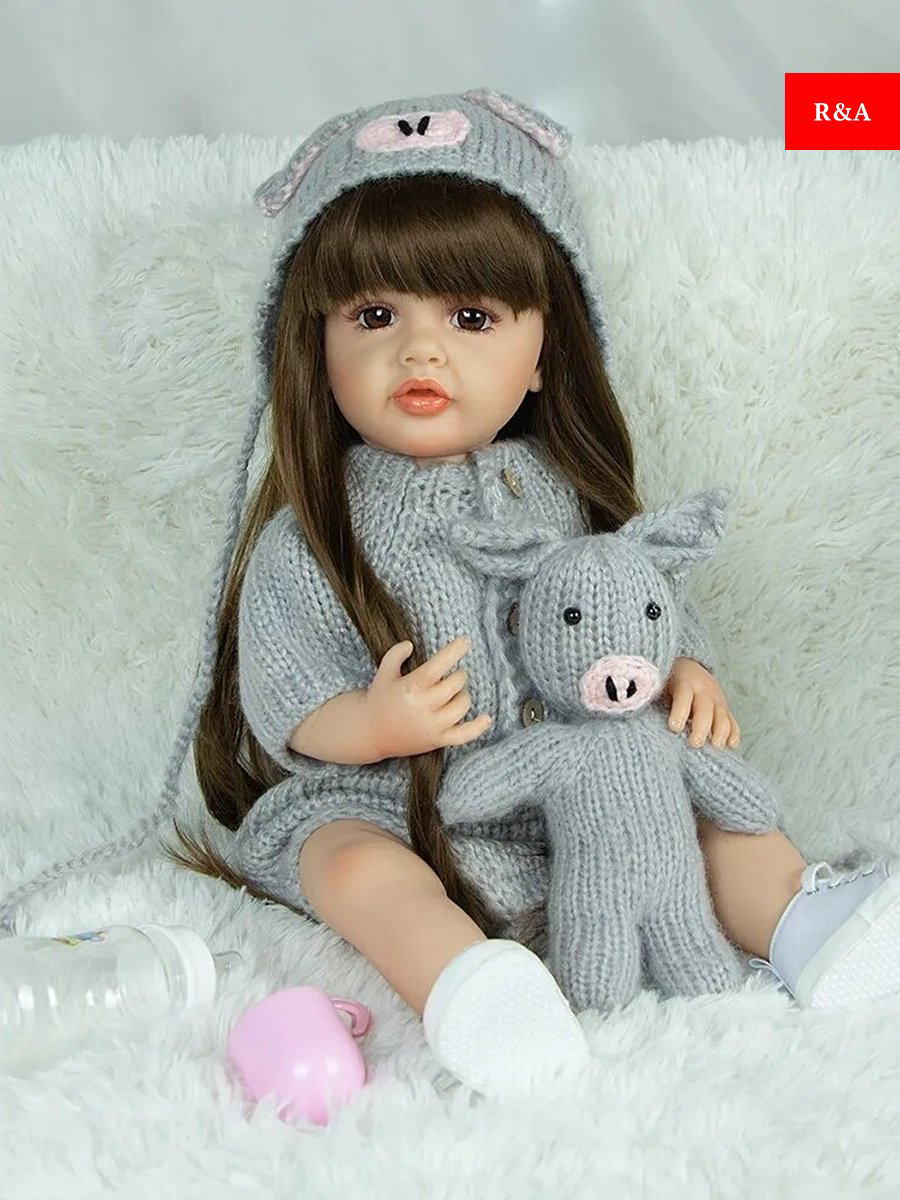 Кукла реборн R&amp;A RA-RDV700 55 см купить,35400