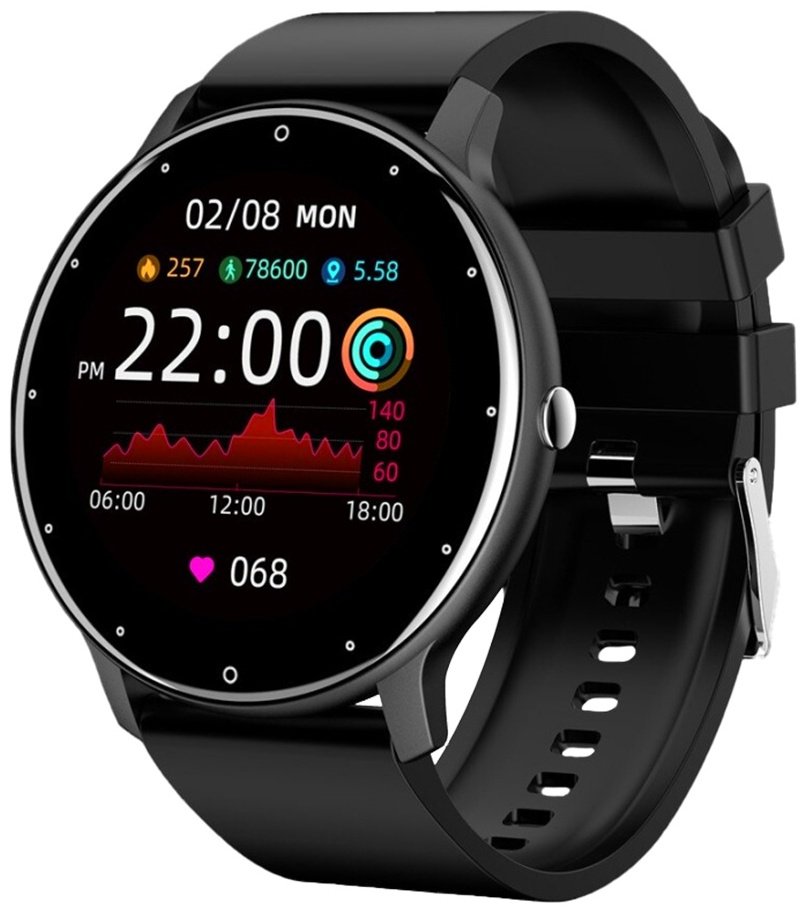 Смарт-часы Modfit ZL02 40 мм черный-черный