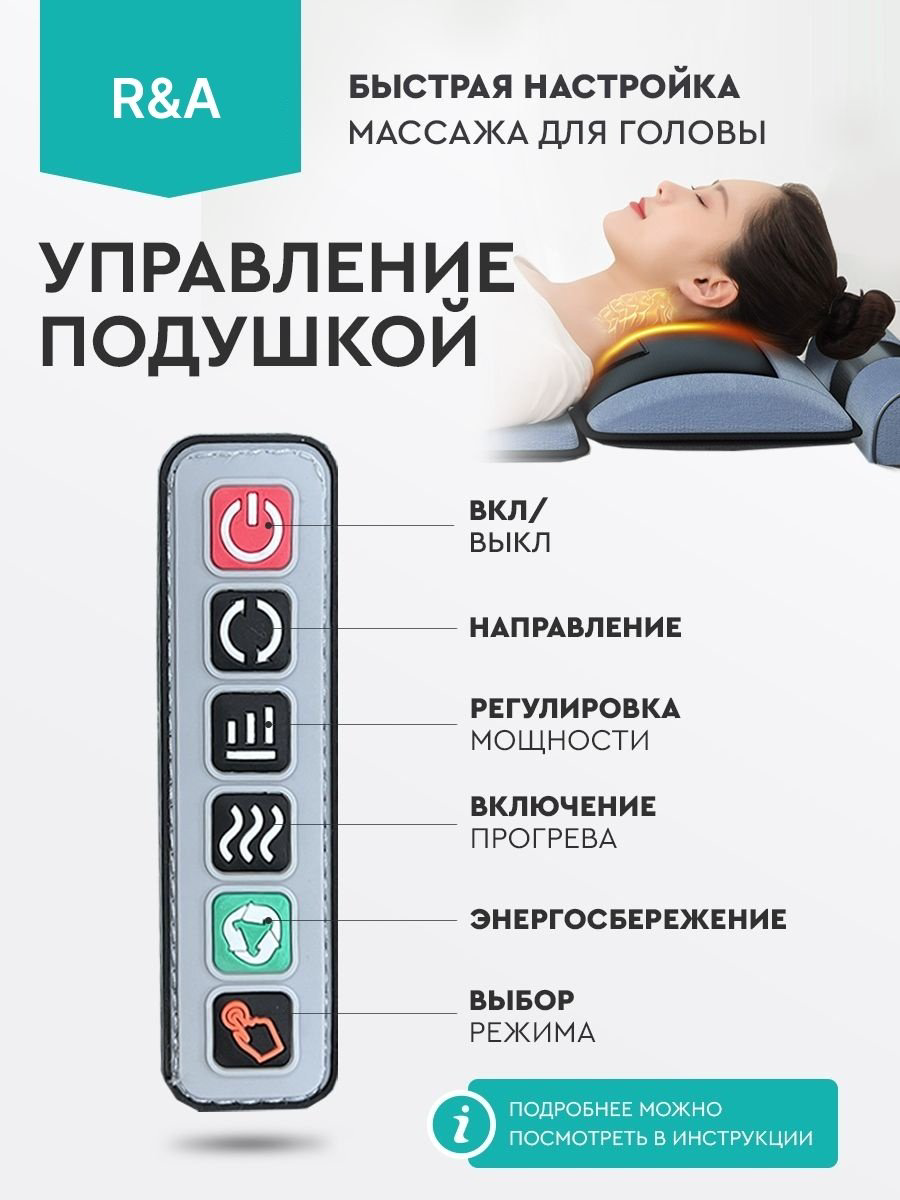 Массажер R&amp;A RA-FS45 матрас разминающий, электродами купить,NaN