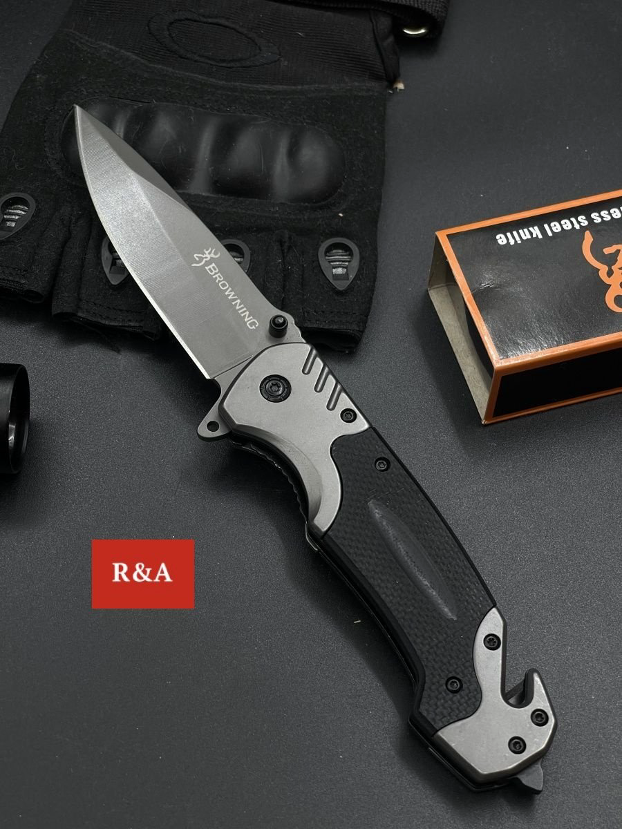 Нож R&amp;A Нож складной туристический Браунинг Browning RA-TN52 черный купить,NaN