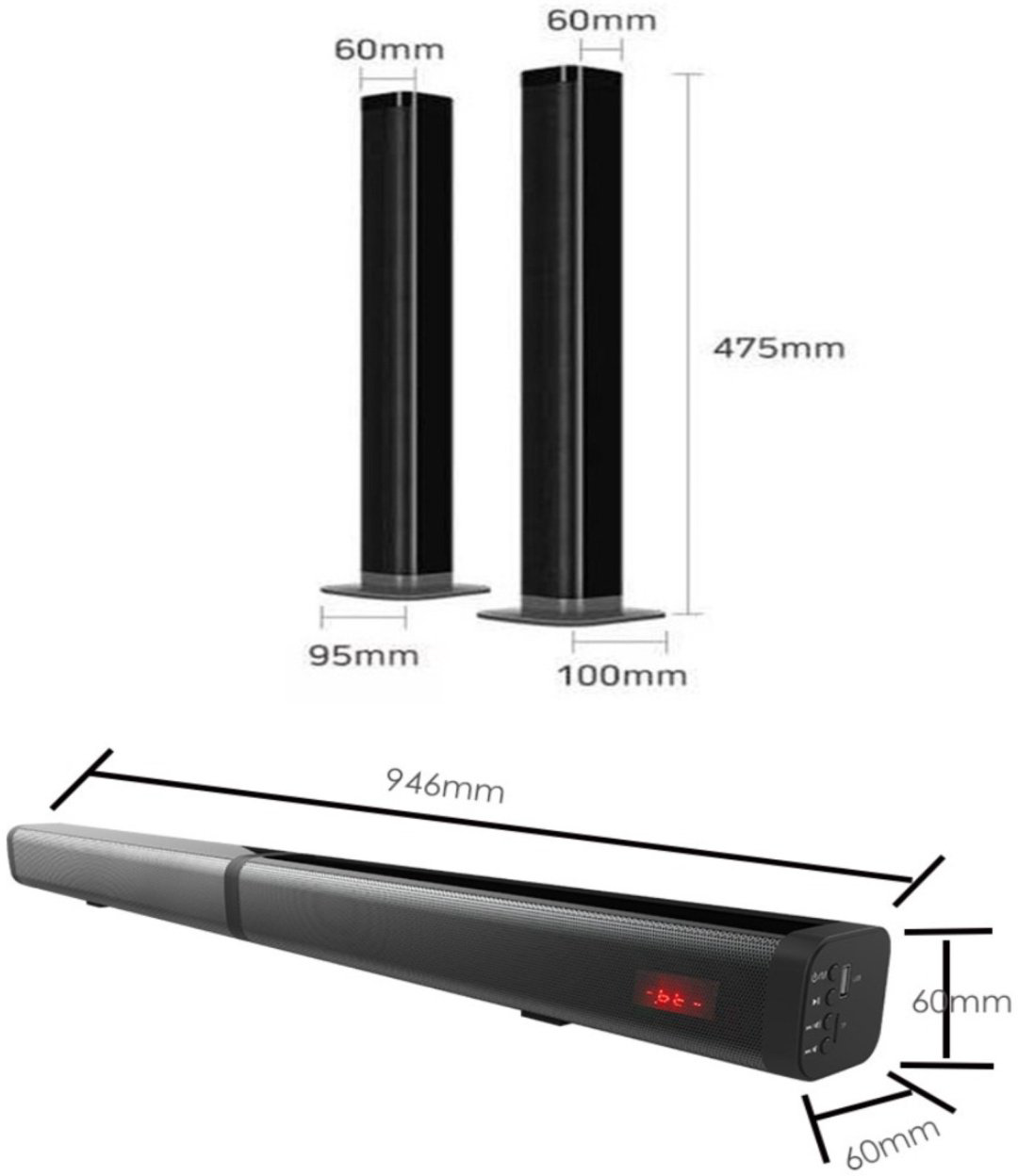 Саундбар SAMTRONIC SM2120 купить,NaN