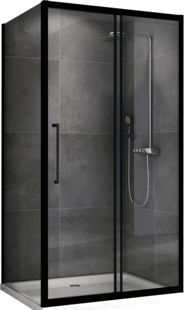 Душевое ограждение Abber двухстенное AG30130BH-S70B, 700х1950 мм купить,NaN