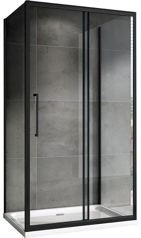 Душевое ограждение Abber двухстенное AG30130BH-S80B , 1300х1950 мм купить,NaN