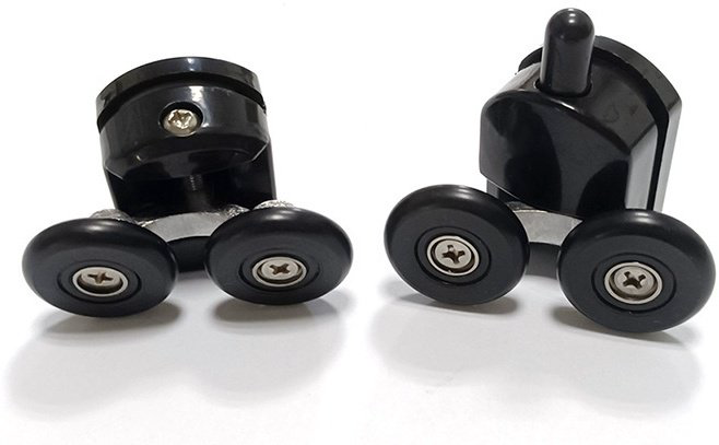 Душевое ограждение Abber двухстенное AG30130BH-S80B-S80B, 1300х800х1950 мм купить,NaN