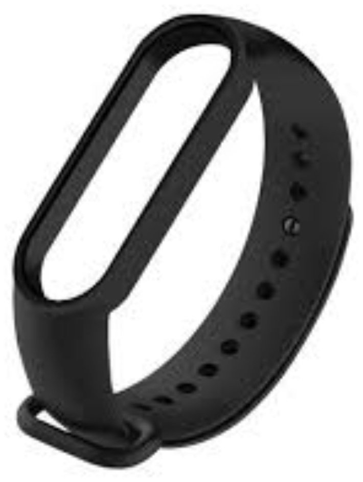 Ремешок для Xiaomi Mi Band 3, Mi Band 4 черный