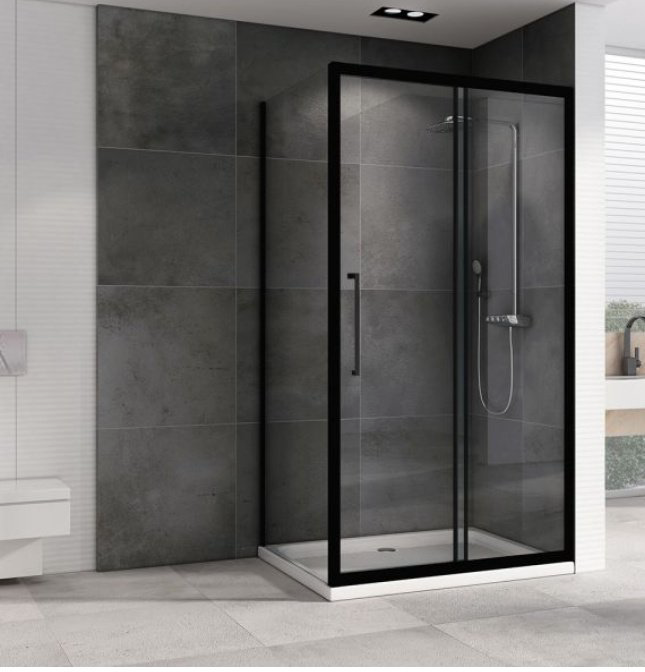 Душевое ограждение Abber двухстенное AG30130BH-S90B, 900х1950 мм купить,NaN