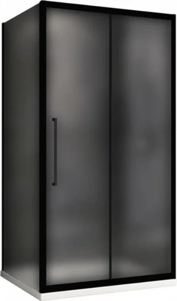 Душевое ограждение Abber двухстенное AG30130BMH-S80BM, 800х1950 мм
