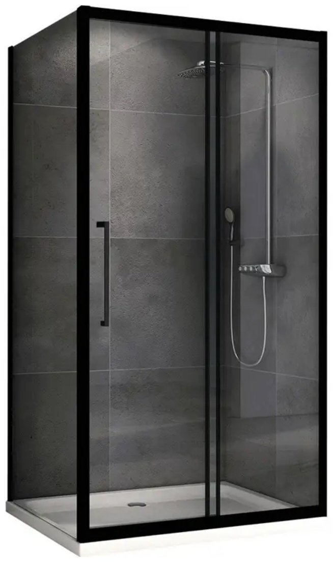Душевое ограждение Abber двухстенное AG30150BH-S50B , 1500х1950 мм купить,NaN