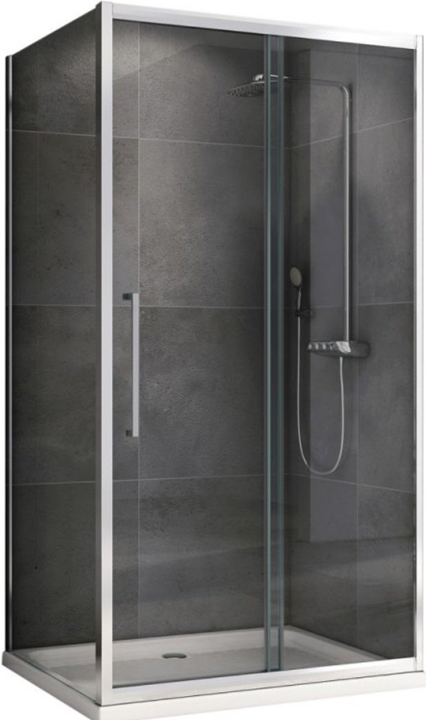 Душевое ограждение Abber двухстенное AG30130H-S60, 600х1950 мм