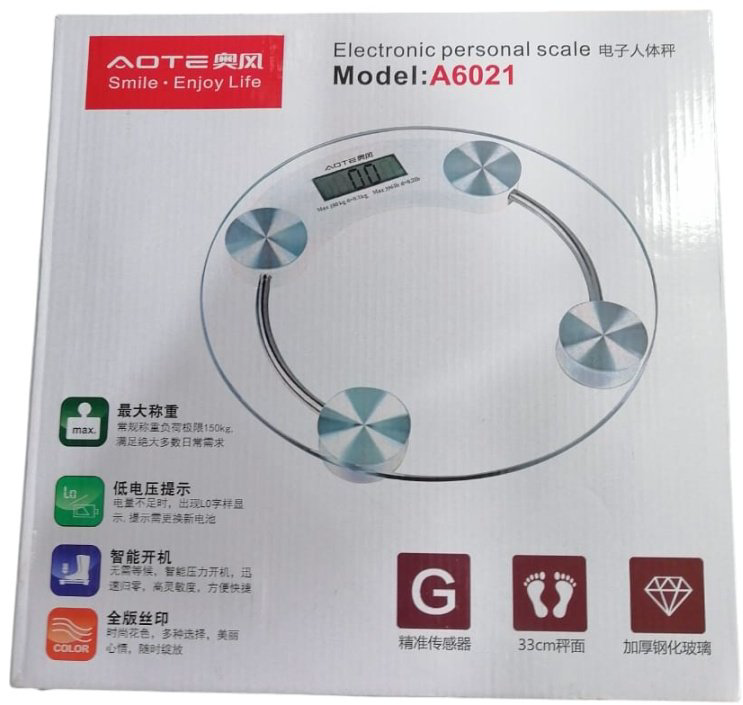 Напольные весы AOTE электронные A6021 до 180 кг