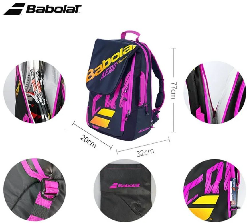 Рюкзак Babolat Pure Aero Rafa 753097 для тенниса 32 л мультиколор купить,NaN