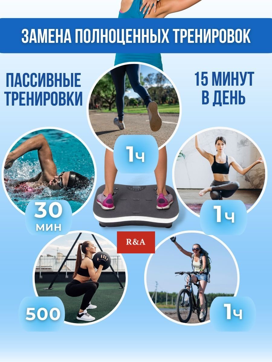 Виброплатформа R&A вертикальная - ForteMarket Виброплатформа R&A вертикальная купить,0