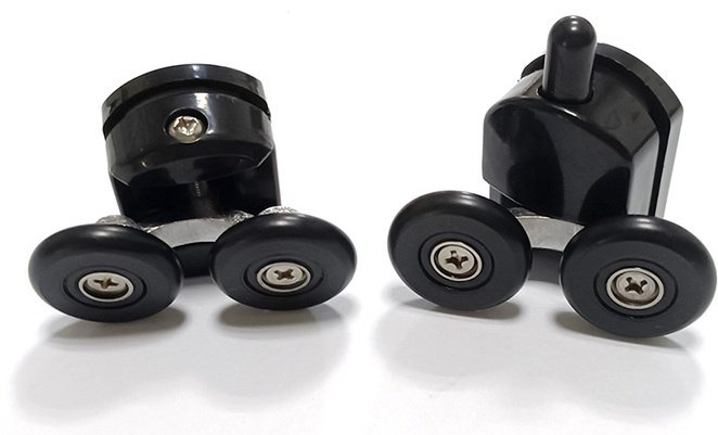 Душевое ограждение Abber двухстенное AG30150BH-S80B-S80B, 1500х800х1950 мм