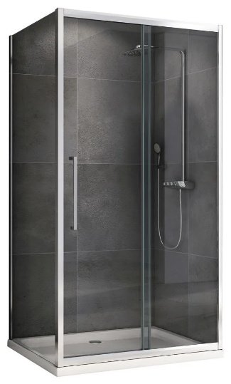Душевое ограждение Abber двухстенное AG30130H-S90, 900х1950 мм
