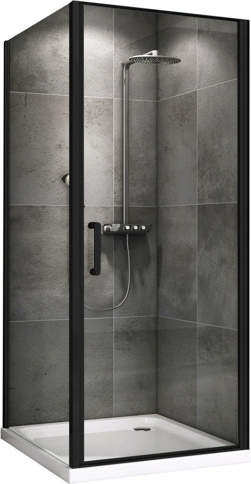 Душевое ограждение Abber двухстенное Sonnenstrand AG04090B-S70B, 900х700х1950 мм купить,NaN