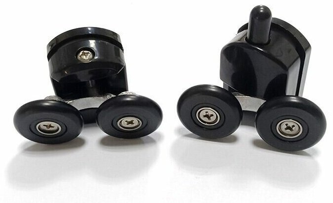 Душевое ограждение Abber двухстенное Душевой уголок ABBER Schwarzer Diamant AG02100BDTH, 1000х1900 мм купить,0