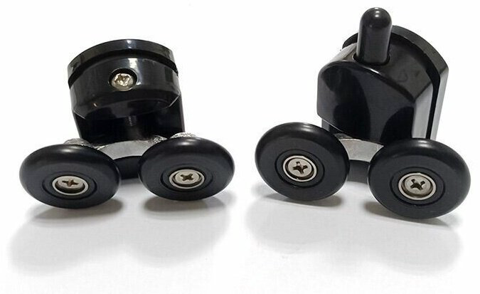 Душевое ограждение Abber двухстенное Душевой уголок ABBER Schwarzer Diamant AG02100BDTH, 1000х1900 мм купить,NaN
