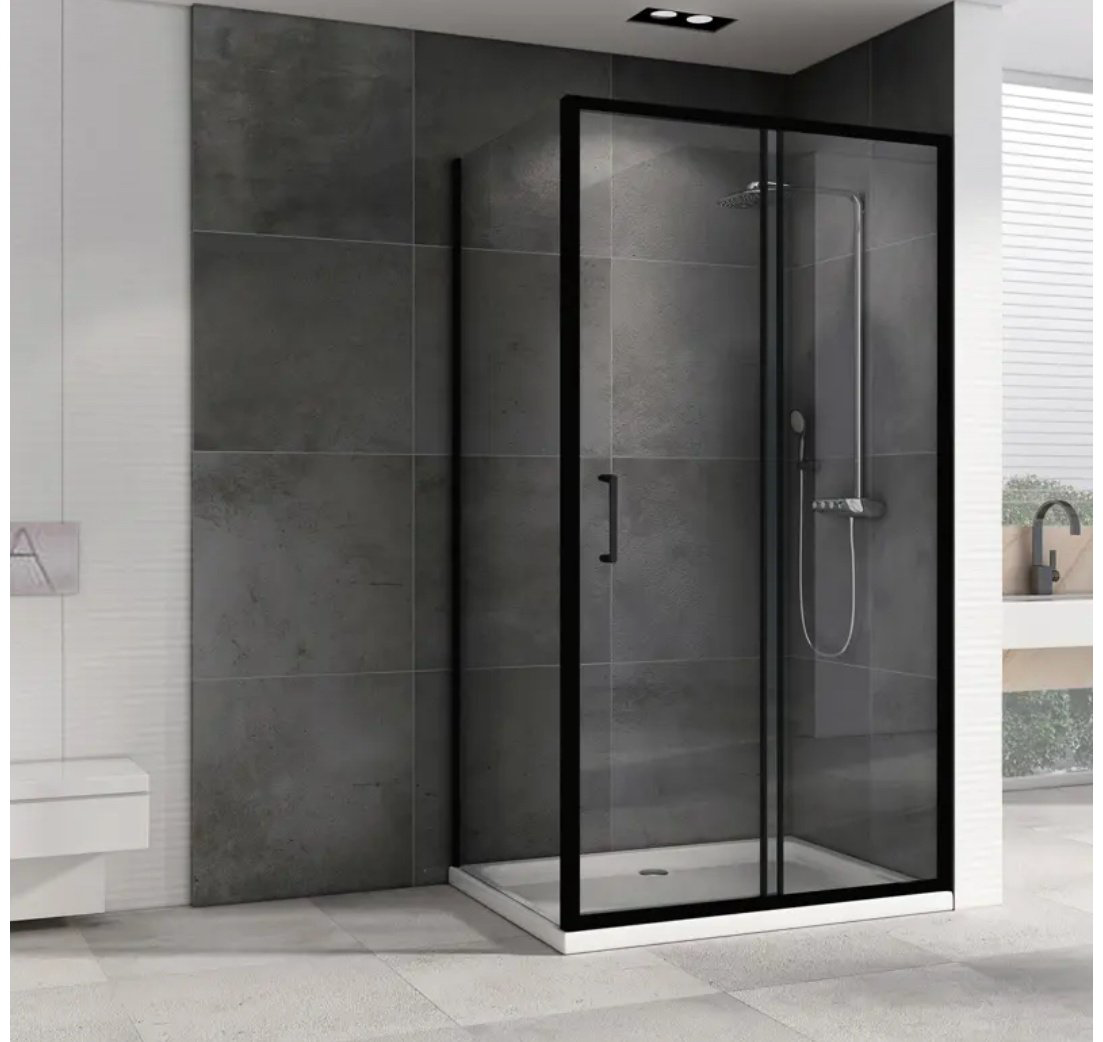 Душевое ограждение Abber трехстенное AG30130B5-S60B5 , 1300х1900 мм купить,NaN