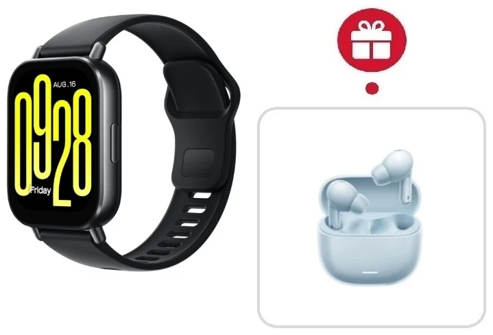 Смарт-часы Redmi Watch 5 Active M2351W1 Midnight Black + подарок