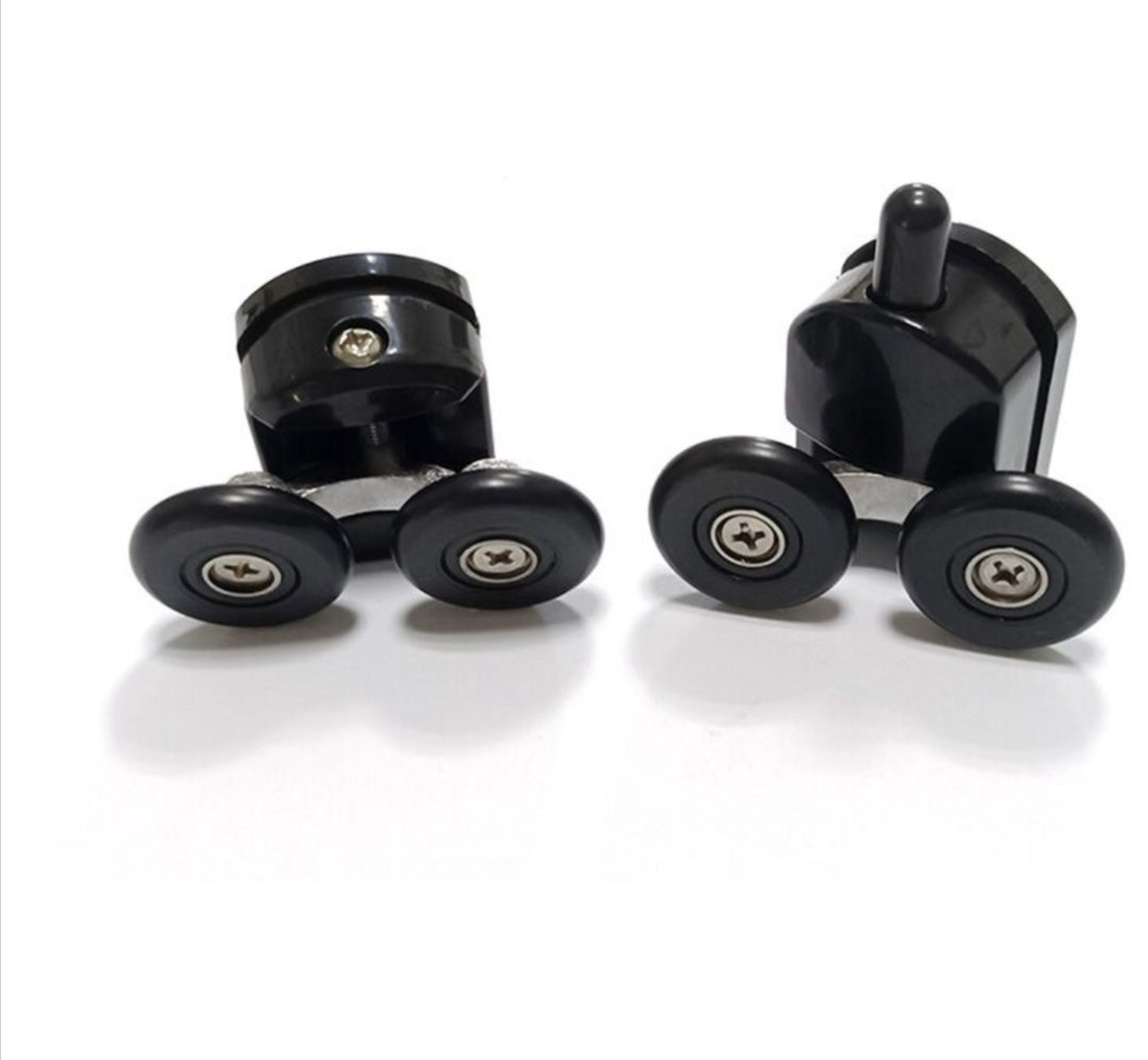 Душевое ограждение Abber трехстенное AG30130BH-S60B-S60B, 1300х1950 мм купить,NaN