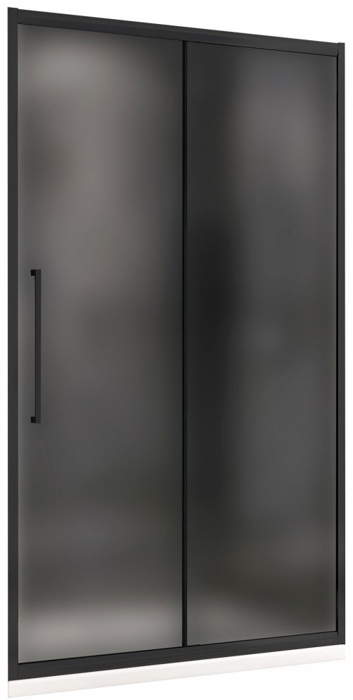 Душевое ограждение Abber одностенное Schwarzer Diamant AG30150BMH, 150х150х195 мм