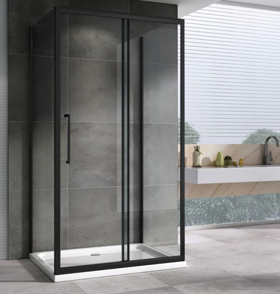 Душевое ограждение Abber трехстенное AG30130BH-S70B-S70B, 700х1950 мм купить,NaN