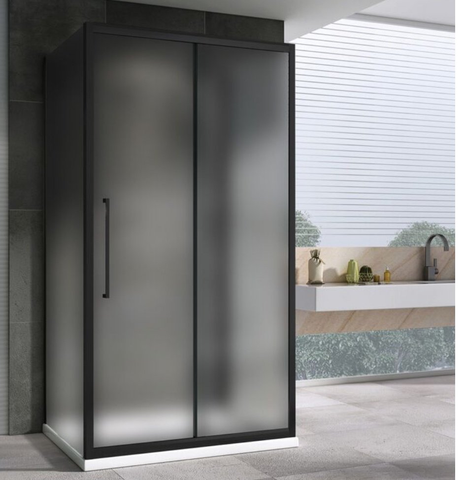 Душевое ограждение Abber трехстенное AG30130BMH-S80BM-S80BM, 800х1950 мм - ForteMarket Душевое ограждение Abber трехстенное AG30130BMH-S80BM-S80BM, 800х1950 мм купить,0