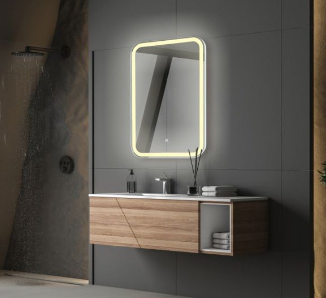 Зеркало настенное Abber 55x80 см - ForteMarket Зеркало настенное Abber 55x80 см купить,0