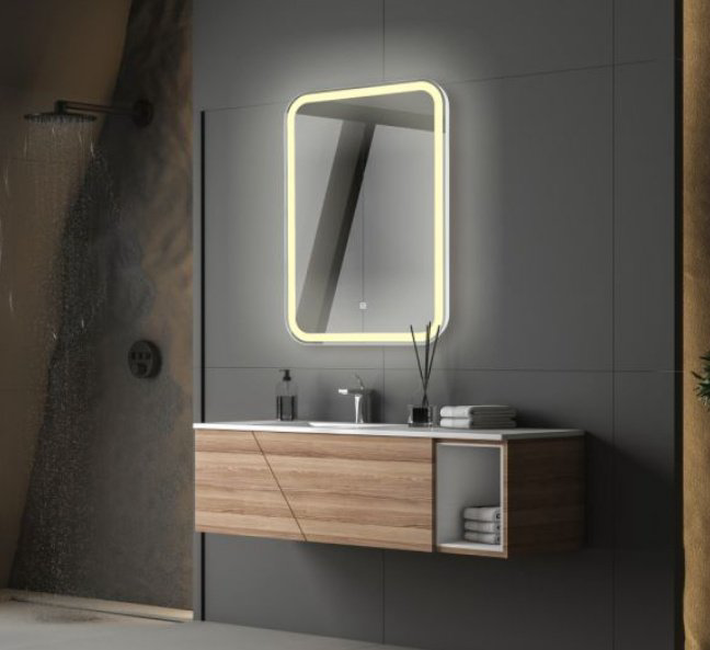 Зеркало настенное Abber See AG6106S 55x80см купить,168500