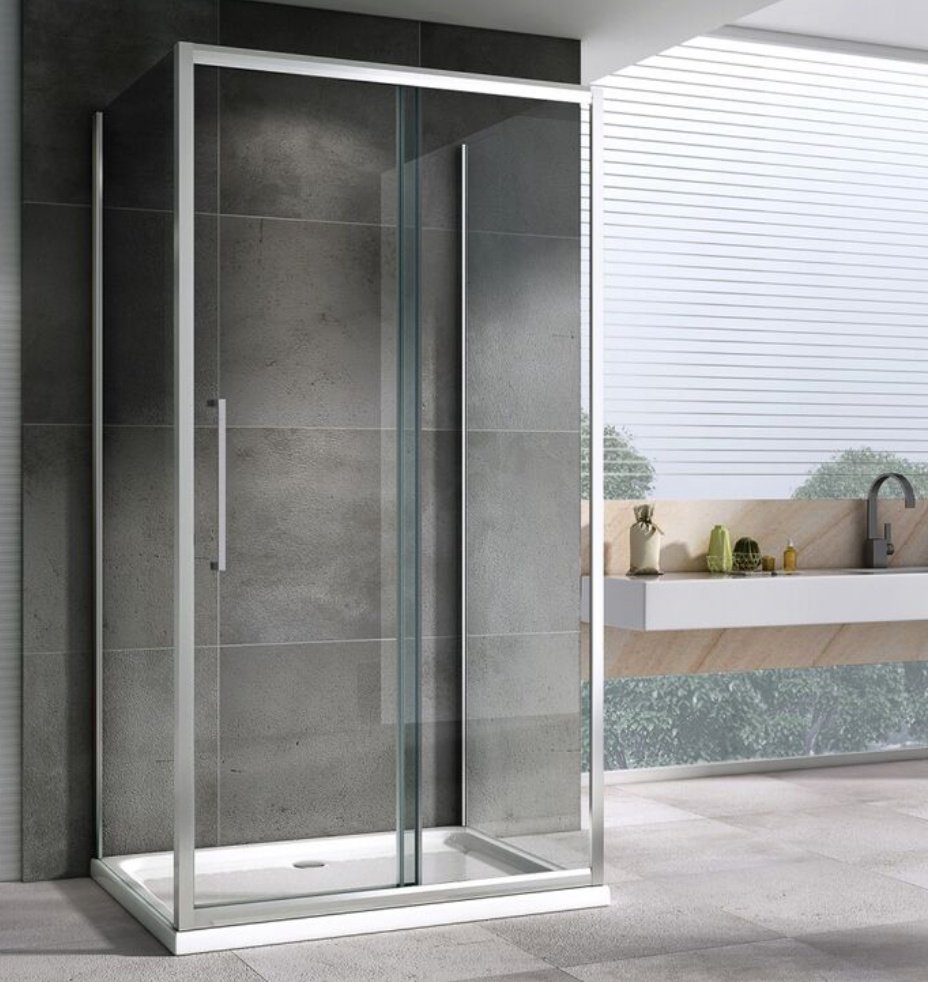 Душевое ограждение Abber трехстенное AG30130H-S60-S60, 600х1950 мм купить,NaN