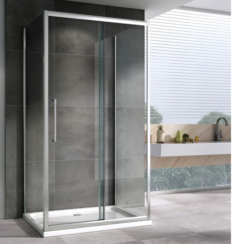 Душевое ограждение Abber трехстенное AG30130H-S60-S60, 600х1950 мм купить,NaN