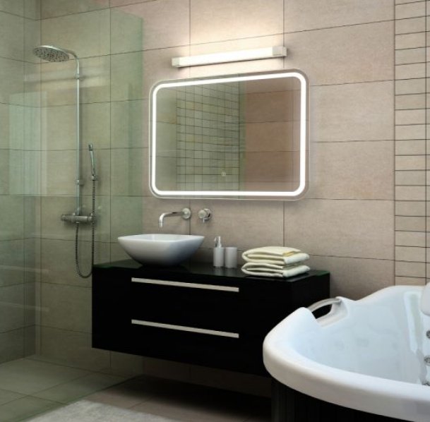 Зеркало настенное Abber 80x55 см - ForteMarket Зеркало настенное Abber 80x55 см купить,0