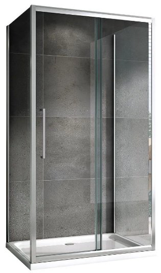 Душевое ограждение Abber трехстенное AG30130H-S70-S70, 700х1950 мм купить,NaN