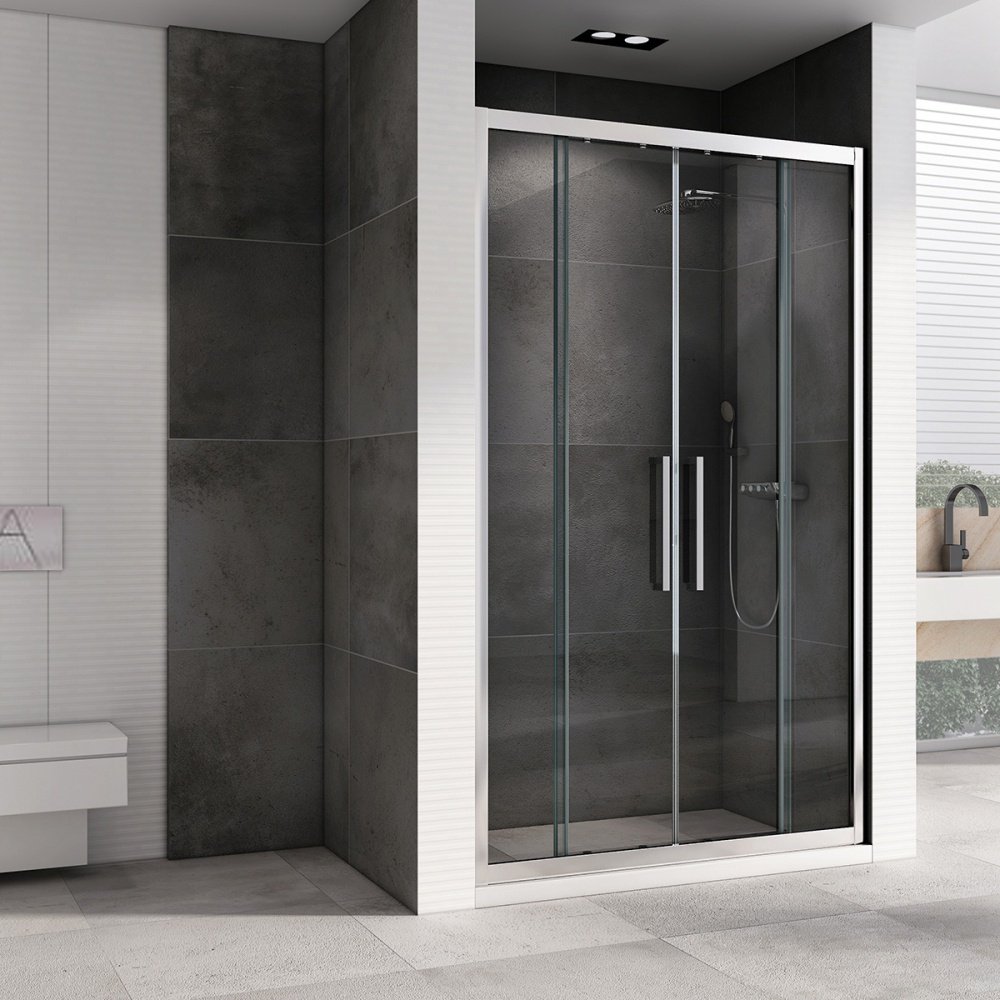Душевое ограждение Abber одностенное Schwarzer Diamant AG33150H, 1х150х195 мм - ForteMarket Душевое ограждение Abber одностенное Schwarzer Diamant AG33150H, 1х150х195 мм купить,0